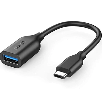 کابل تبدیل USB 3.1 به USB-C انکر مدل A8165 PowerLine به طول 0.08 متر